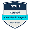 QuickBooks Payroll ProAdvisor certification badge